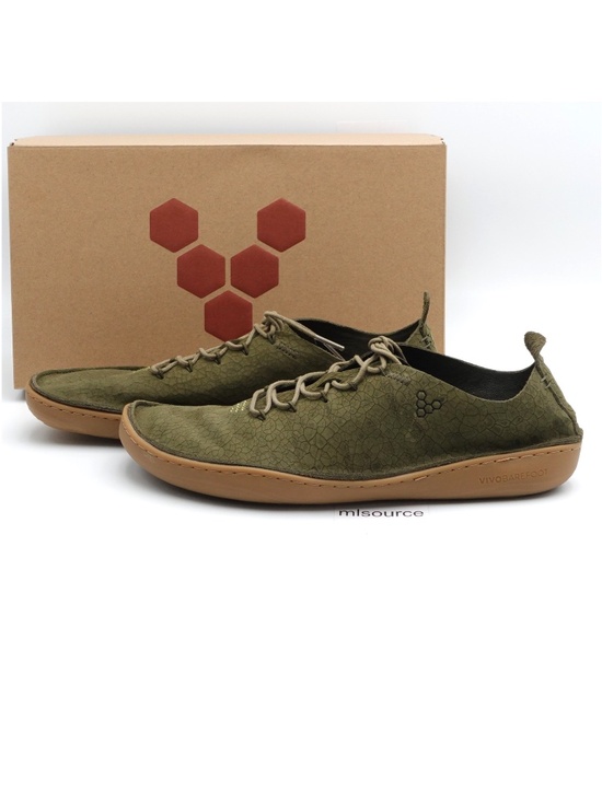 Vivo barefoot Shoes - NEW Vivobarefoot Sensus Moc Lace Up Shoes Olive